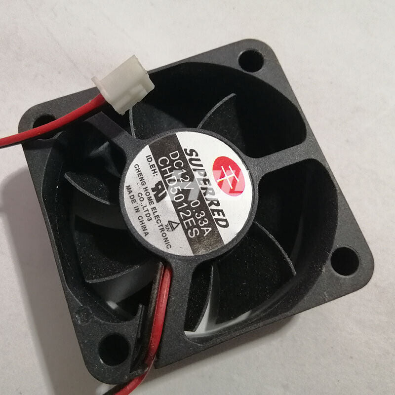 Supperred CHD5012ES fan 50*50*20mm 12V 0.33A 2pin