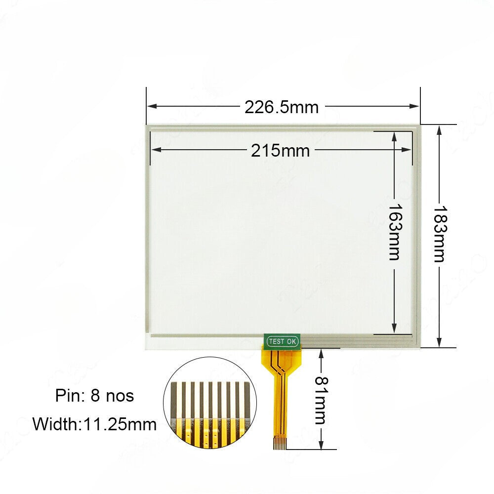 Touch Panel for Gunze G104-02 G10402 Touch Screen Glass Digitizer