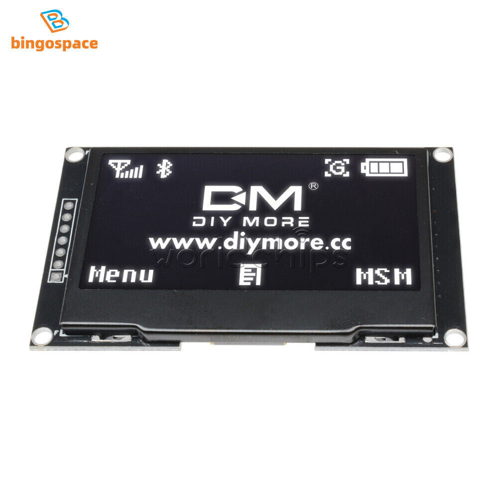 2.42" inch 128*64 HD Screen OLED Display Module 3.3V IC I2C SPI Serial SSD1309