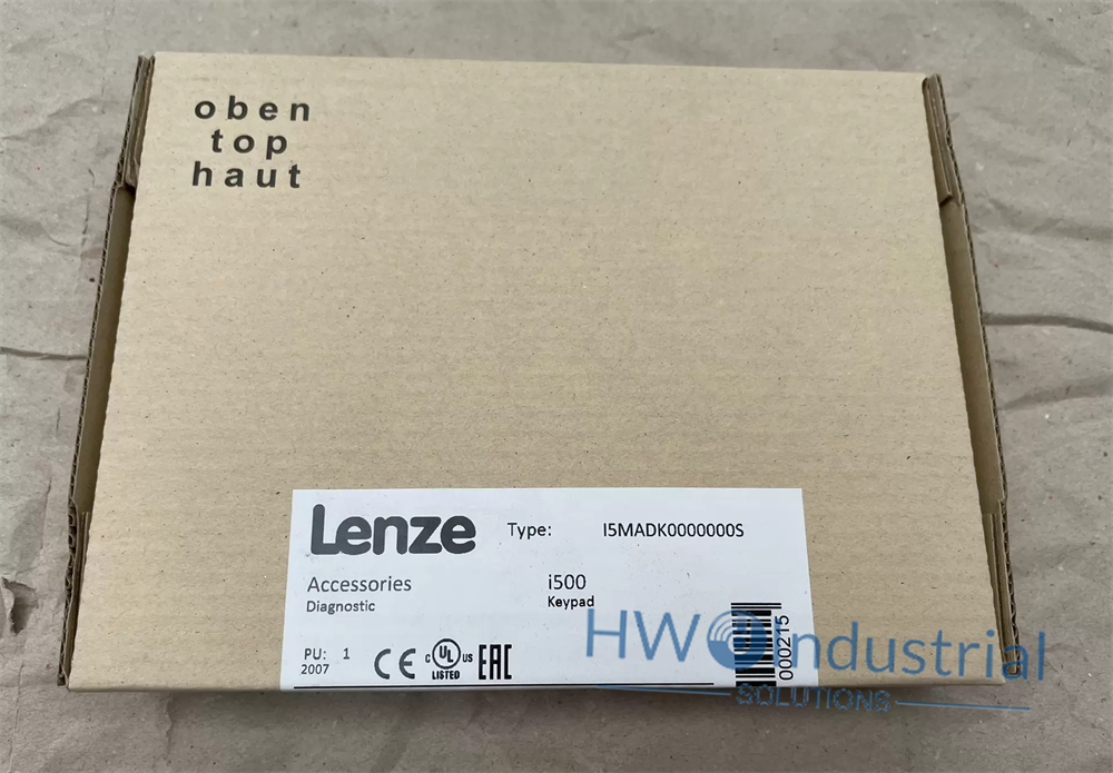1/Piece  Lenze I550/i500 Inverter Operation Display Panel I5MADK0000000S
