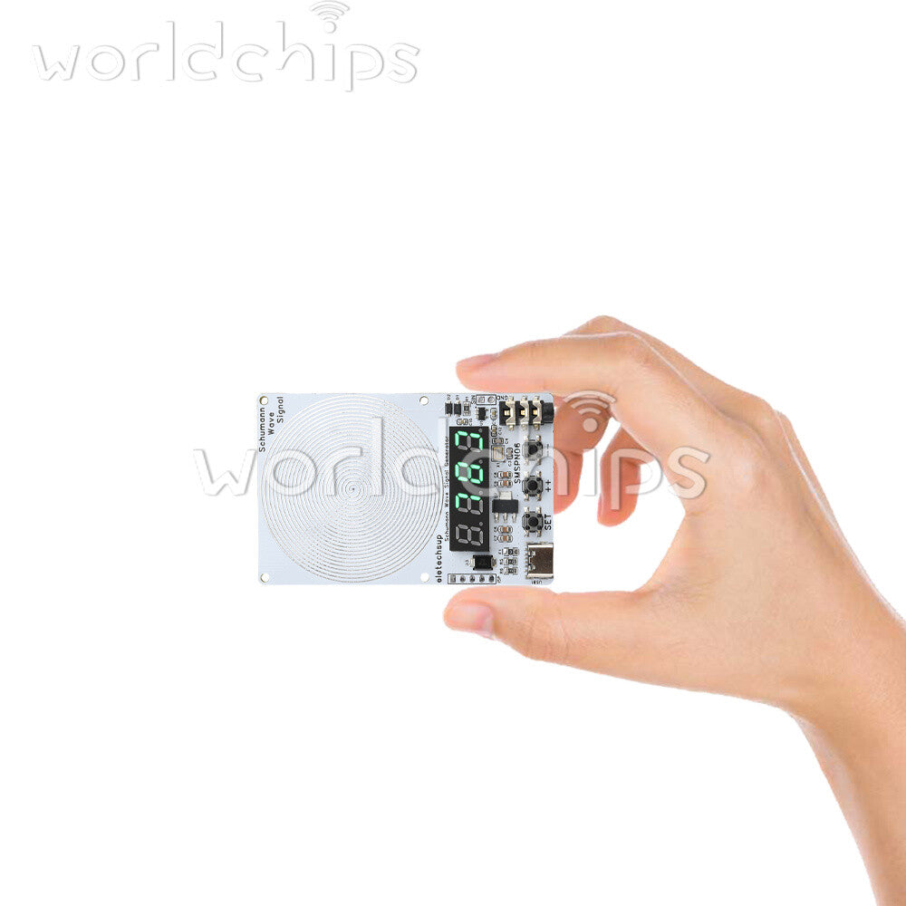 Adjustable 0.01Hz~9999Hz Frequency Schumann Wave Generator 4Bit Digital Display