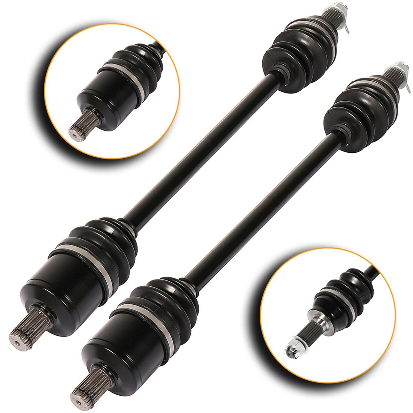 For Polaris General 1000 2 Pcs CV Joint Axles Front Passenger Driver 2016-2017