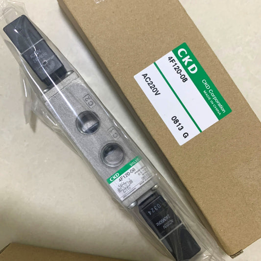 1PC CKD 4F120-08-AC220V Solenoid Valve  4F120-08 AC220V Fast delivery