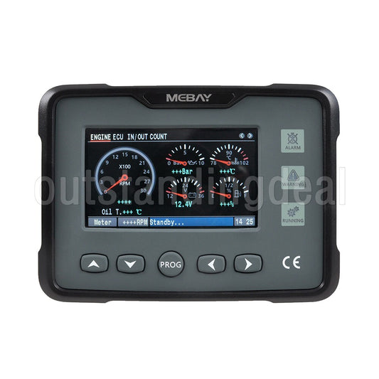 Mebay Diesel Gas Engine Speed RPM Monitor Panel Meter Gauge GM70C with CAN Port