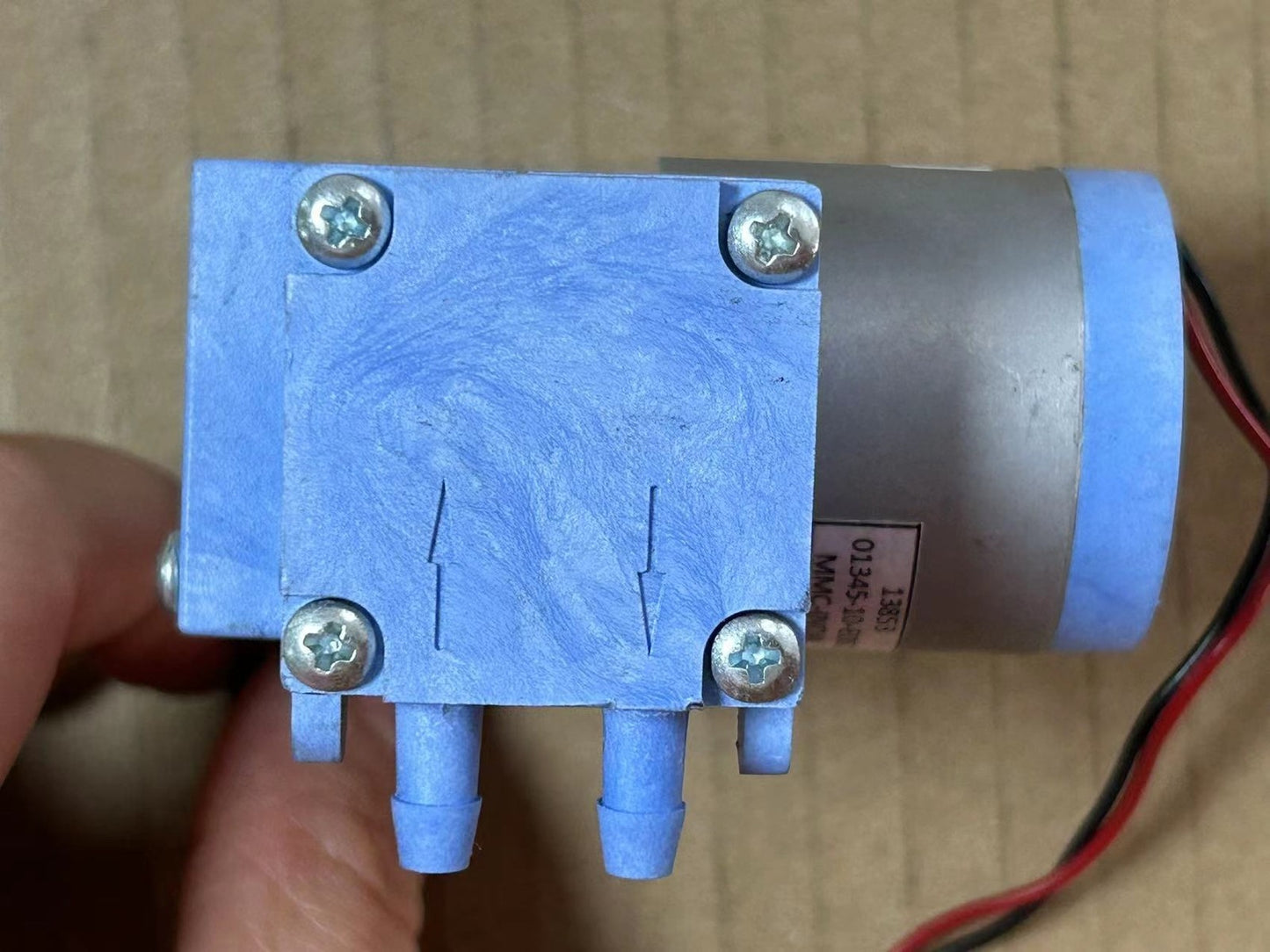 Parker 12V D1001-23-01 Brushless Vacuum Pump Diaphragm Pump Dual Head Air Pump