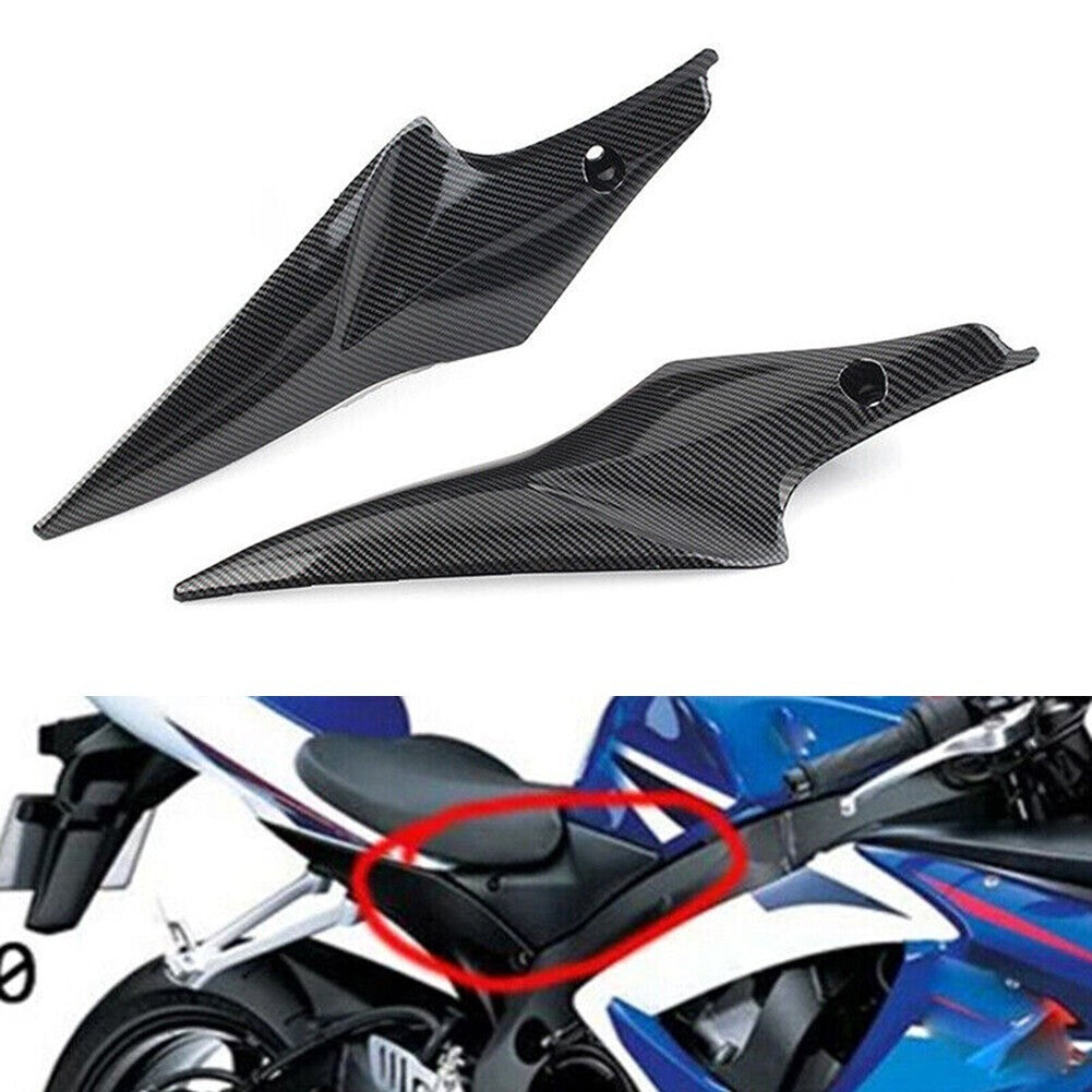 Carbon Fiber Tank Side Cover Fairing for Suzuki GSXR600 750 K6 2006 2007