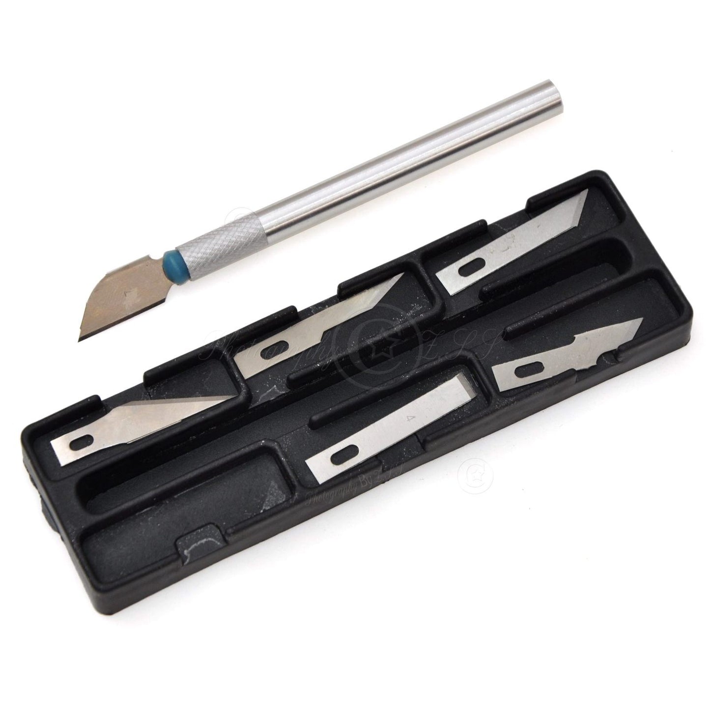 7in1 Circuit Board Cutting Paper Carving Knife DIY Blade Vintage Gouge Tool Kit