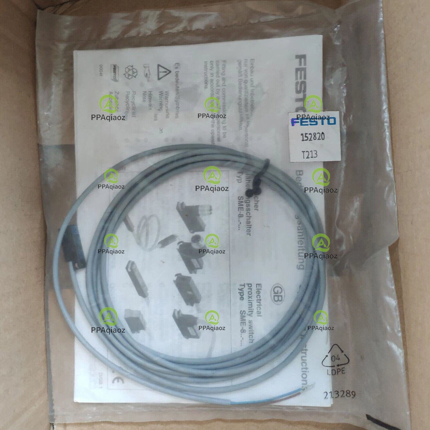 FESTO SME-8-K-LED-230 152820 1PC  Sensor Proximity Switch Free Shipping