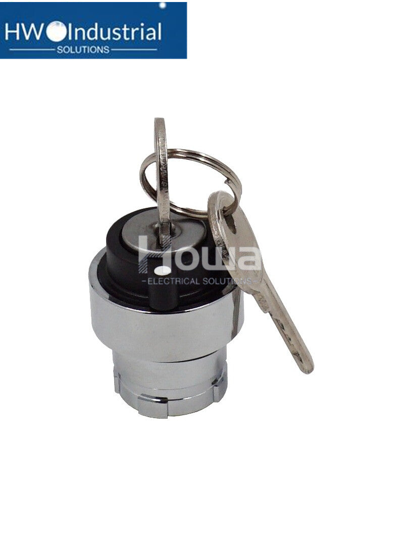 2PCS  2-gear Self-locking Metal Operating Button Switch Head ZB2BG2C ZB2-BG2C