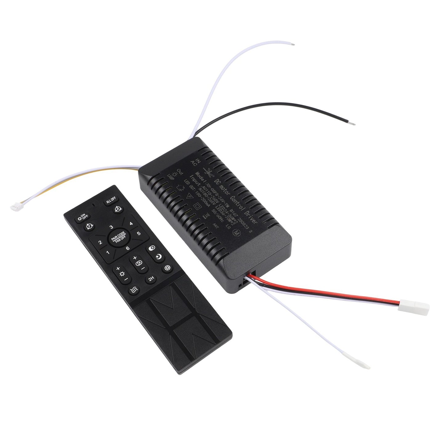 Fan Speed Control Ceiling Fan Remote Indoor Usage Compatible With Hongyun Fan