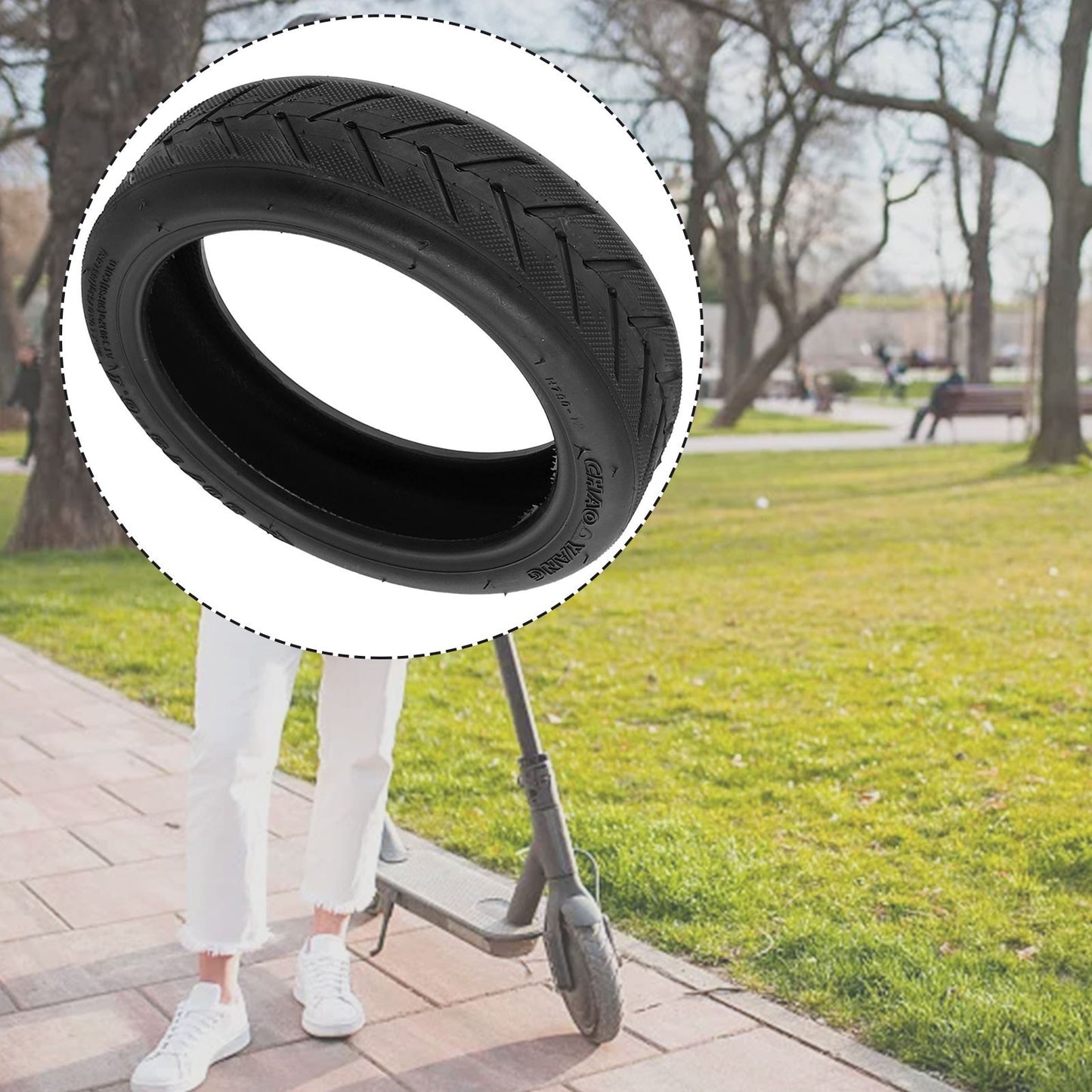 8.5 Inch 8 1/2X2L Tube+Tire 50/75-6.1 Tyre For-Xiaomi Electric Scooter