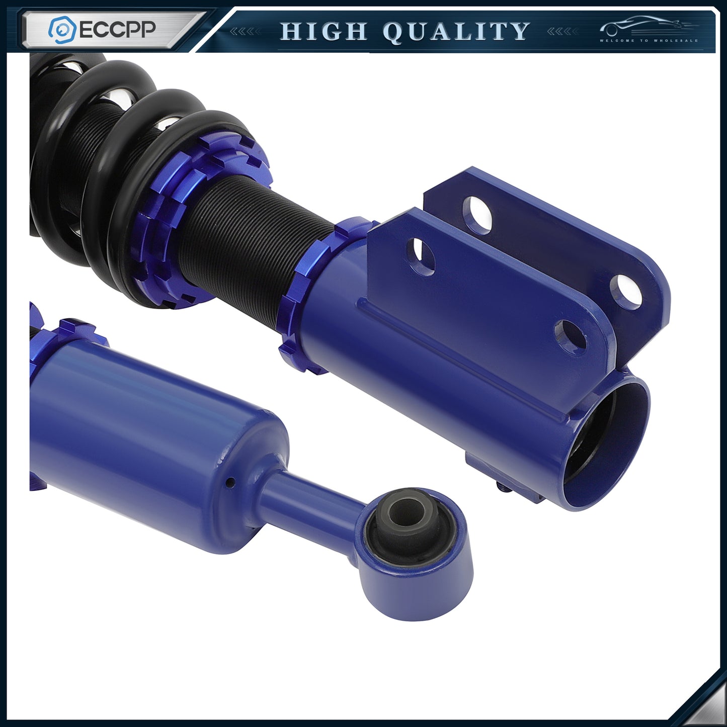 ECCPP Coilovers For 2002-2006 Mitsubishi Lancer Suspension Set Adj.Height Shocks