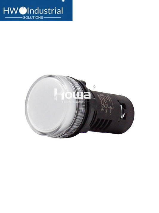 2pcs  LED Signal Indicator Light White DC24V XB2BVB1LC XB2-BVB1LC