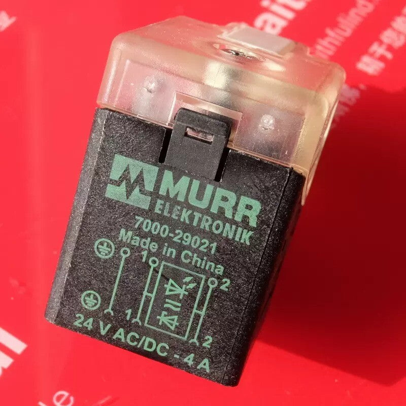 1pcs MURR Solenoid Valve Plug 7000-29021-0000000 24V