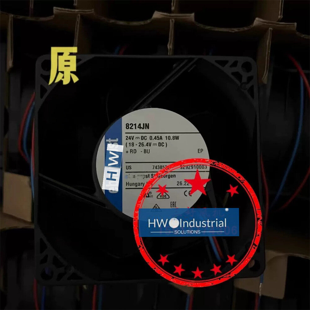 1/piece 8214JN 24V 0.45A 10.8W 8038 8CM  Equipment Axial Flow Cooling Fan