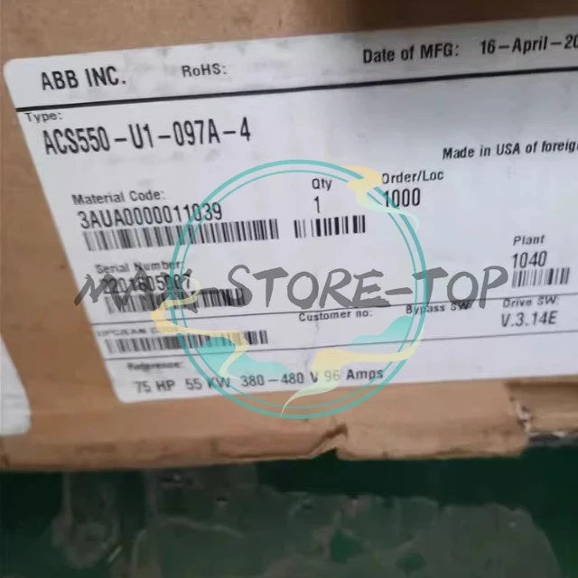 1PCS   ACS550-U1-097A-4  Frequency converter Fast Shipping  or UPS