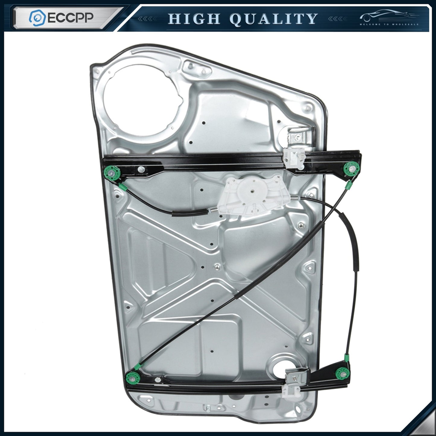 For 2003-2010 VW Beetle Front Left Power Window Regulator Without Motor