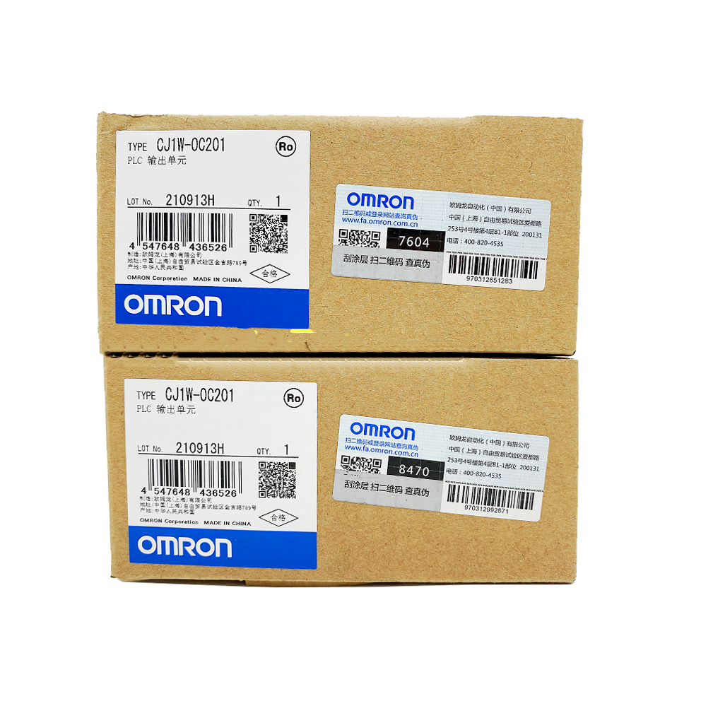 OMRON Processors Unit CJ1W-OC201 PLC Module IN BOX