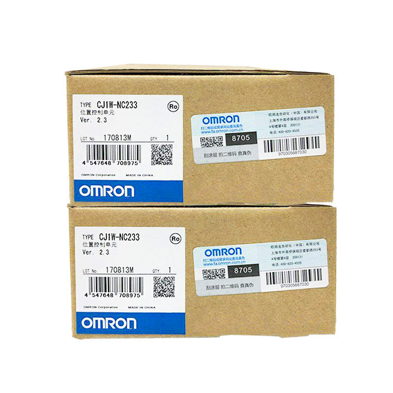 1X OMRON UNIT CJ1W-NC233 PLC Automation Controls MODULE
