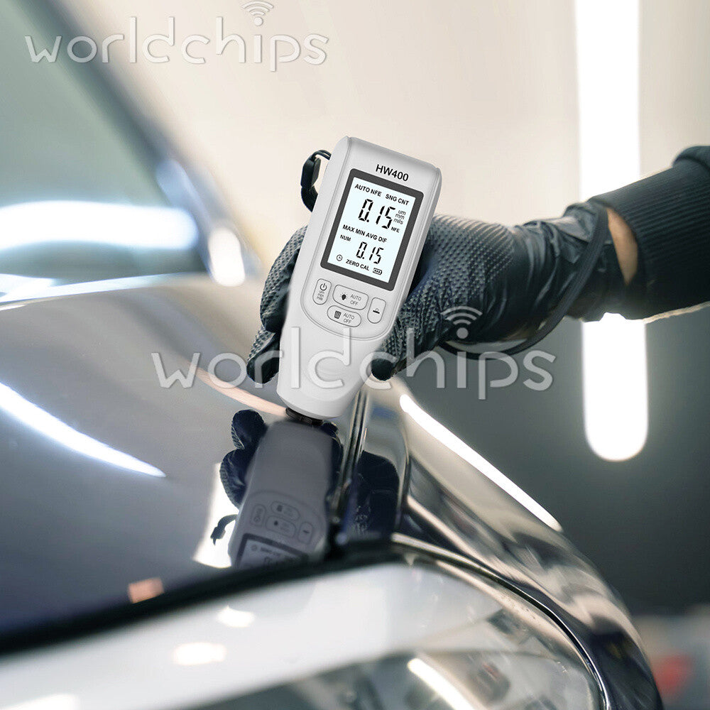 Digital Car Paint Coating Thickness Gauge Electroplate Metal Coating Thickness