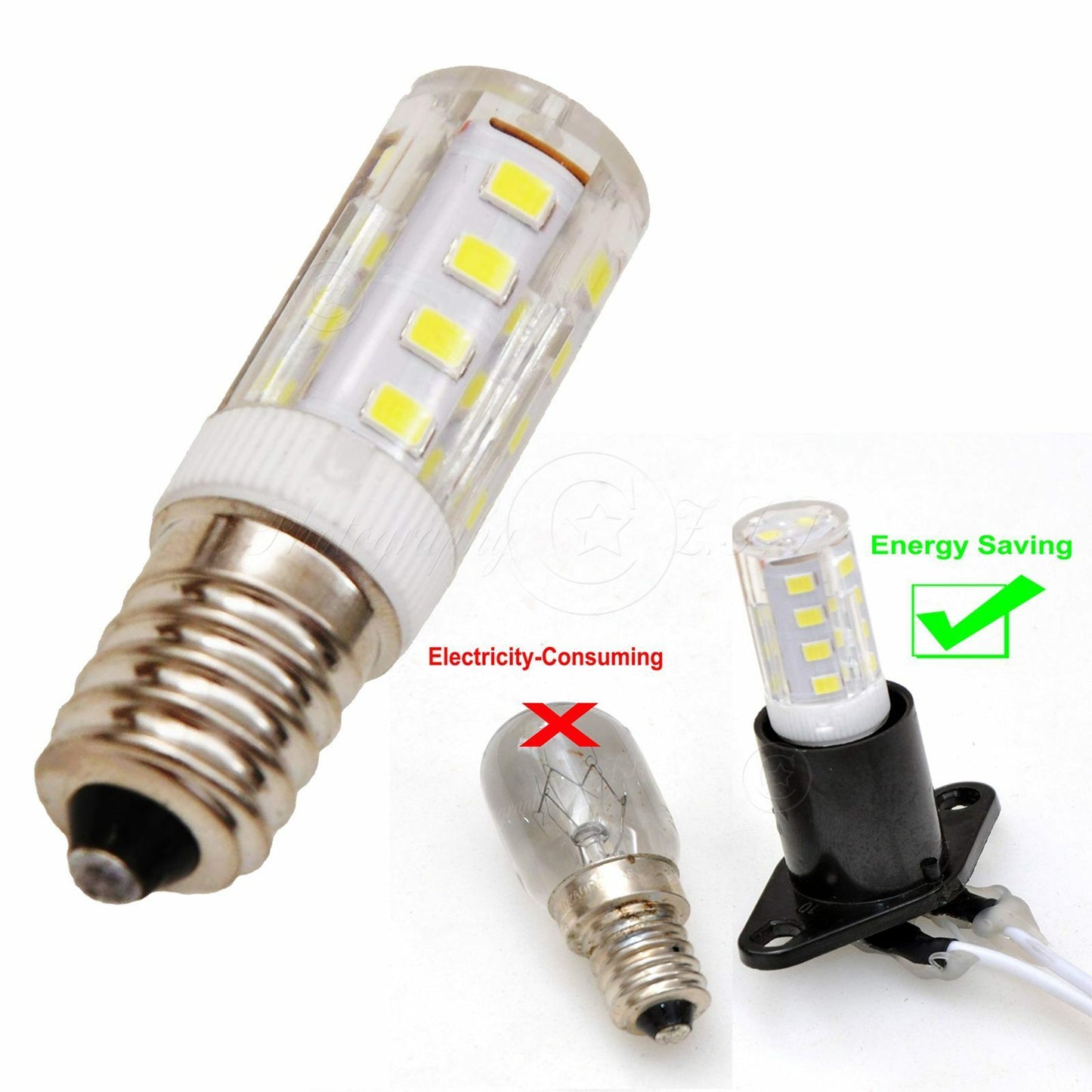 Universal Energy Saving E14 LED Lamp Bulb Microwave Oven,Fridge Light Repair