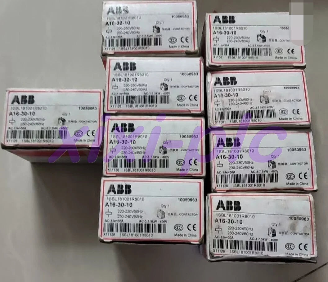 1 pcs   ABB  A16-30-10  contactor  ()   #P