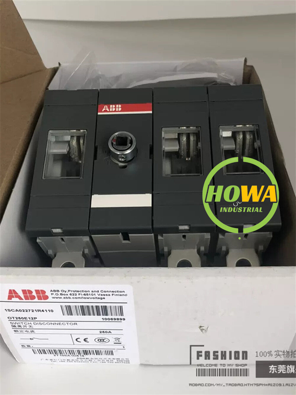 1/piece  ABB Isolation Switch OT250E12P Cabinet External Operating Handle