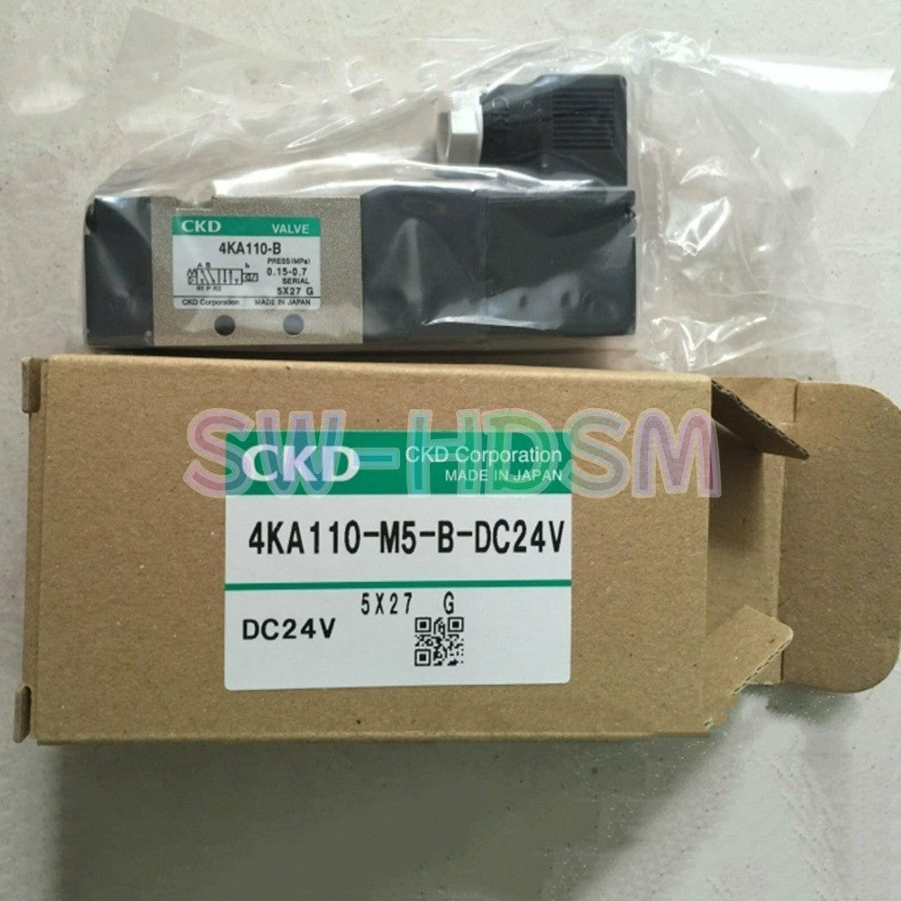 1PCS   for CKD 4KA110-M5-B-DC24V  Solenoid Valve Freight Free