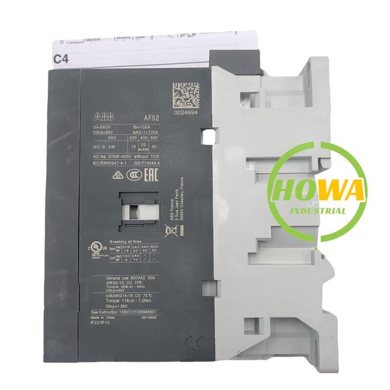 1/piece  ABB Contactor AF52-30-00-13 100-250V Coil Voltage