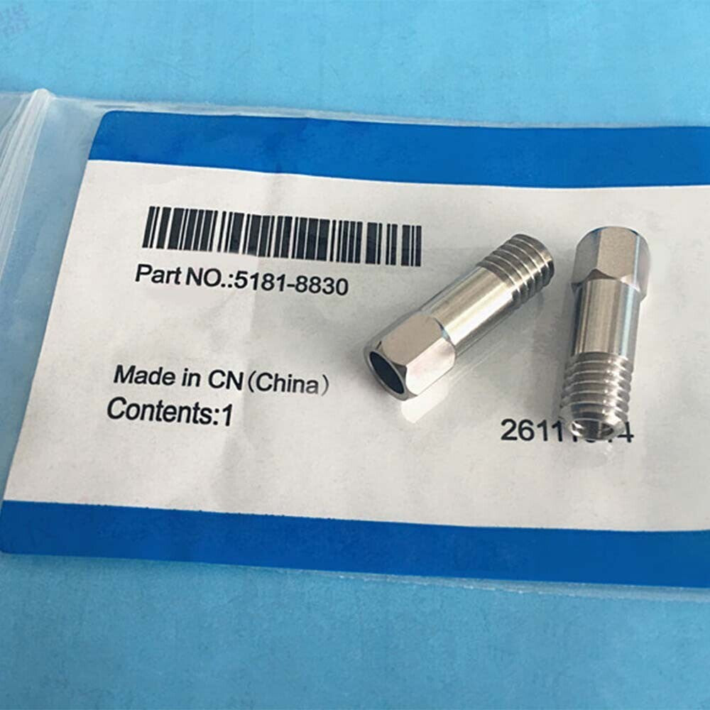 5181-8830 2Pcs Gas Chromatograph Capillary Column Nut For Agilent Free shipping