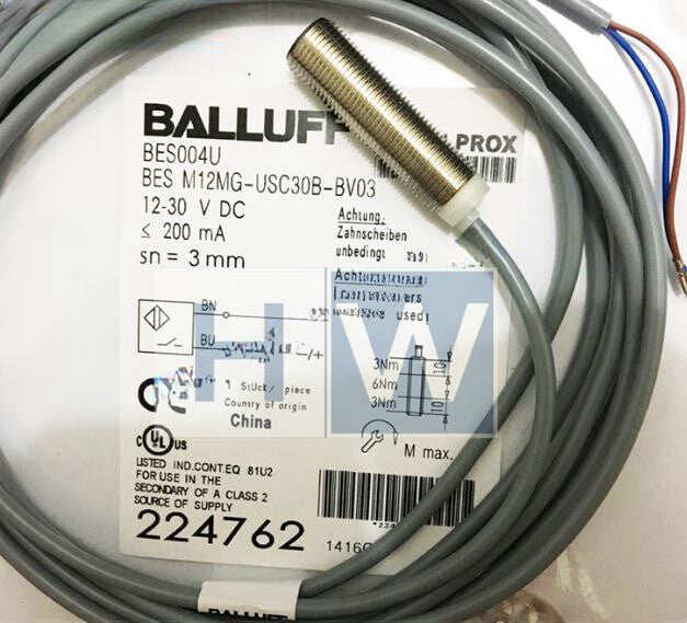 1PC Inductive Proximity Switch BES004U BES M12MG-USC30B-BV03 Sensor