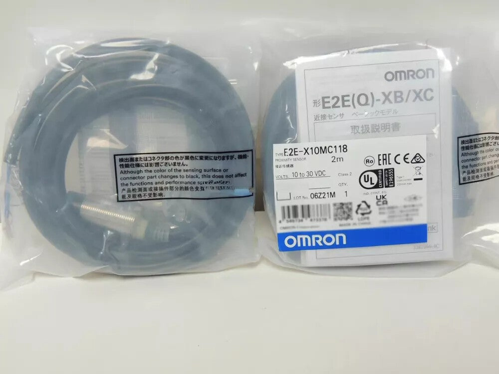1PC  Omron E2E-X10MC118 Proximity Sensor E2EX10MC118