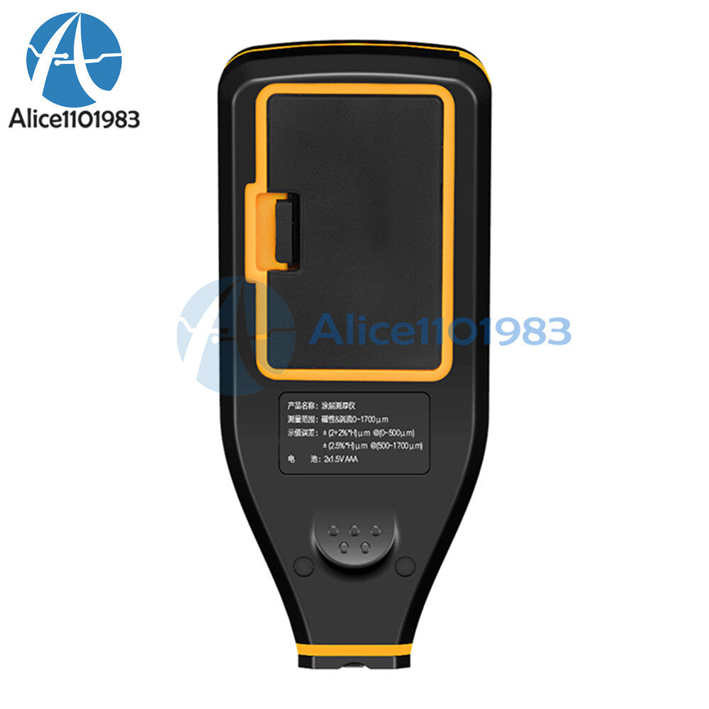 Digital Handheld Coating Paint Thickness Gauge Tester Meter SNDWAY SW-6310A/B