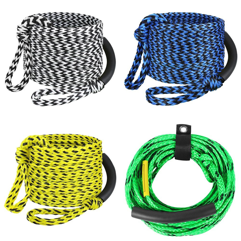 60ft 3K Marine Tow Rope for Tubing and Water Sports 1179kg Load Capacity