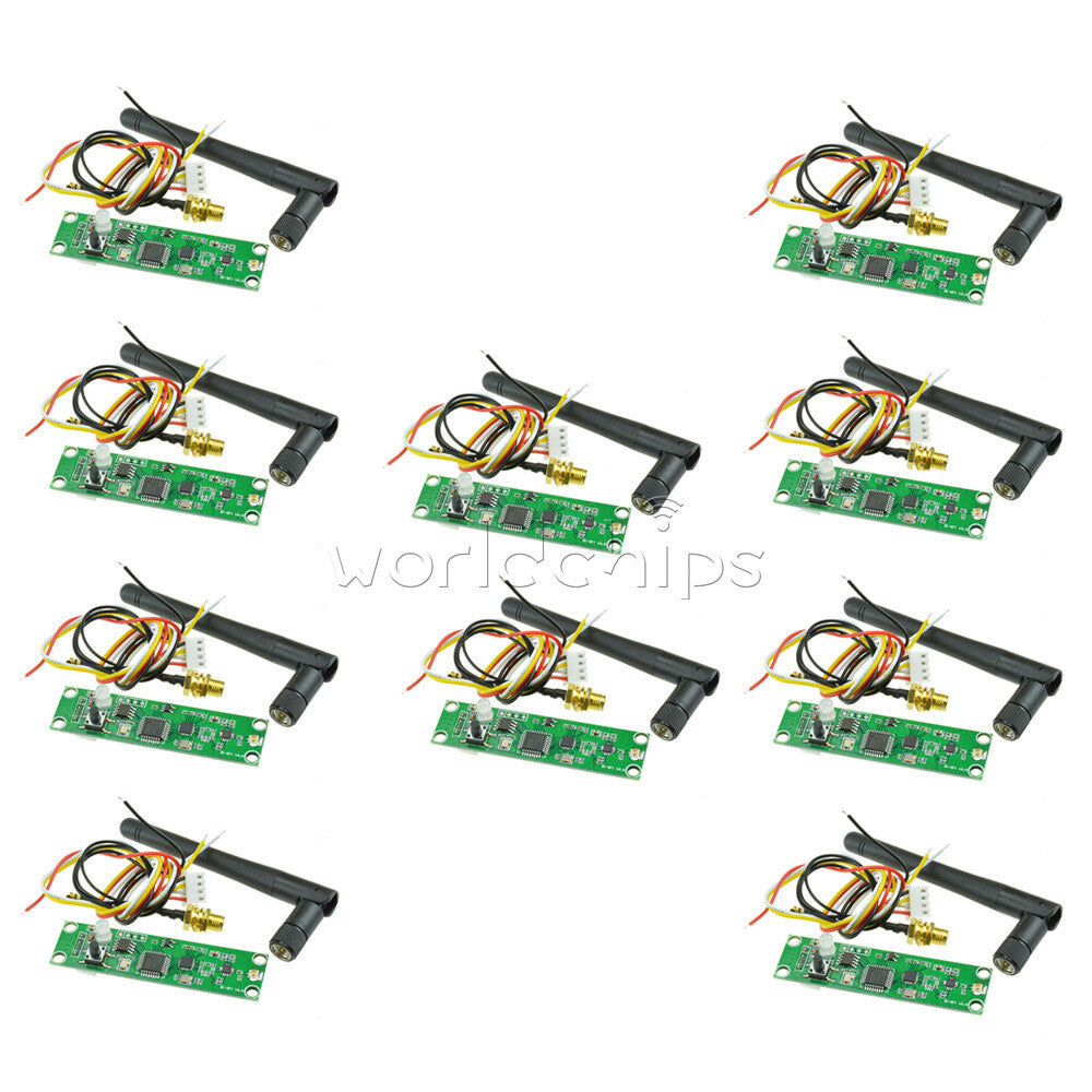10PCS Wireless DMX512 PCB Board LED Controller Modules Transmitter Receiver