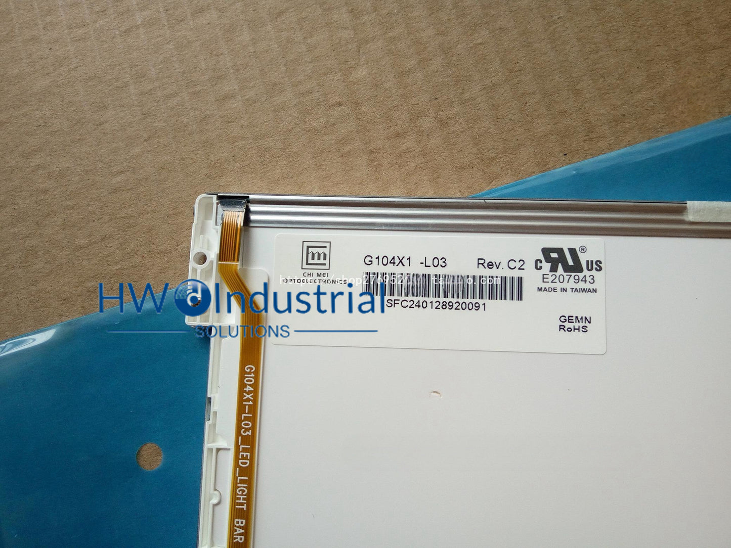 1PC CHIMEI INNOLUX 10.4-inch G104X1-L03 Display LCD Screen