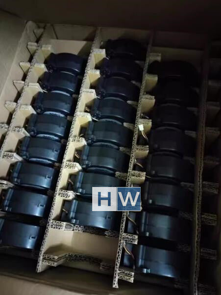 1PC SERVO 12V 0.59A E1033H12B7AP-D9 Double Ball 9.7CM Turbo Blower Fan