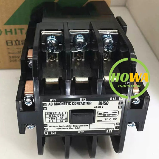 1/piece  HITACHI AC Contactor BH50 BH-50 AC220V Surge Suppressor 3NC