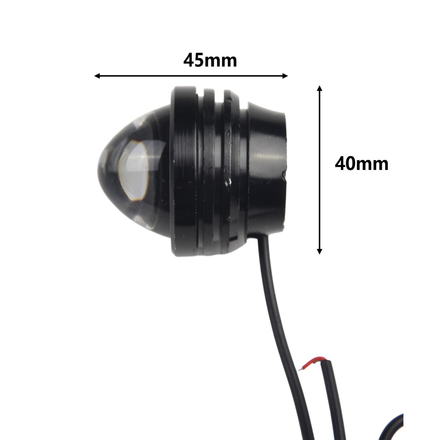 Fog Light Daytime Light Waterproof 1 Pair 12V-24V 2PCS Bull Eye Dustproof