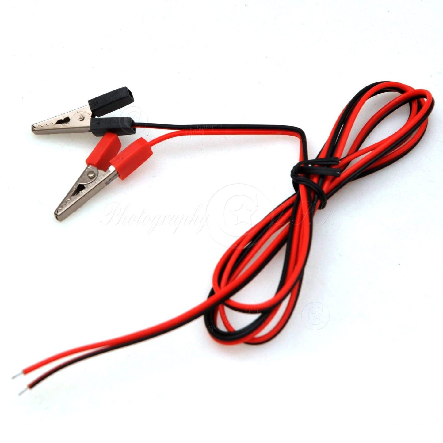 2 Pair Alligator Clip For Electronic Onboard Testing DIY Quick Connect 1.5m Cord