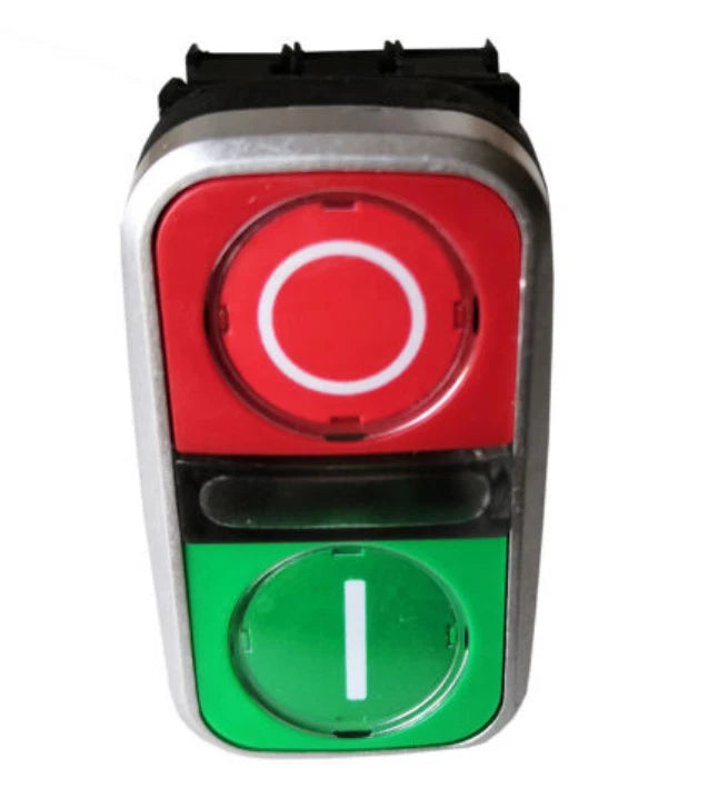 GQELE LA115-A5-11RD1 NO NC 220V Waterproof Double Position/Key Pushbutton Switch