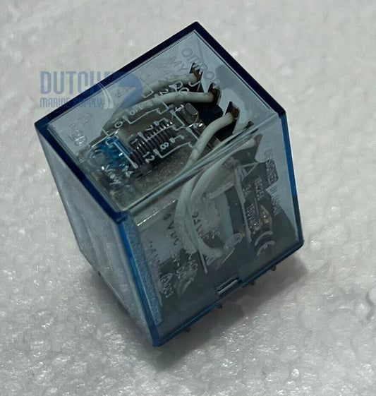 Lot of 7X Omron My4j Relay 24Vdc