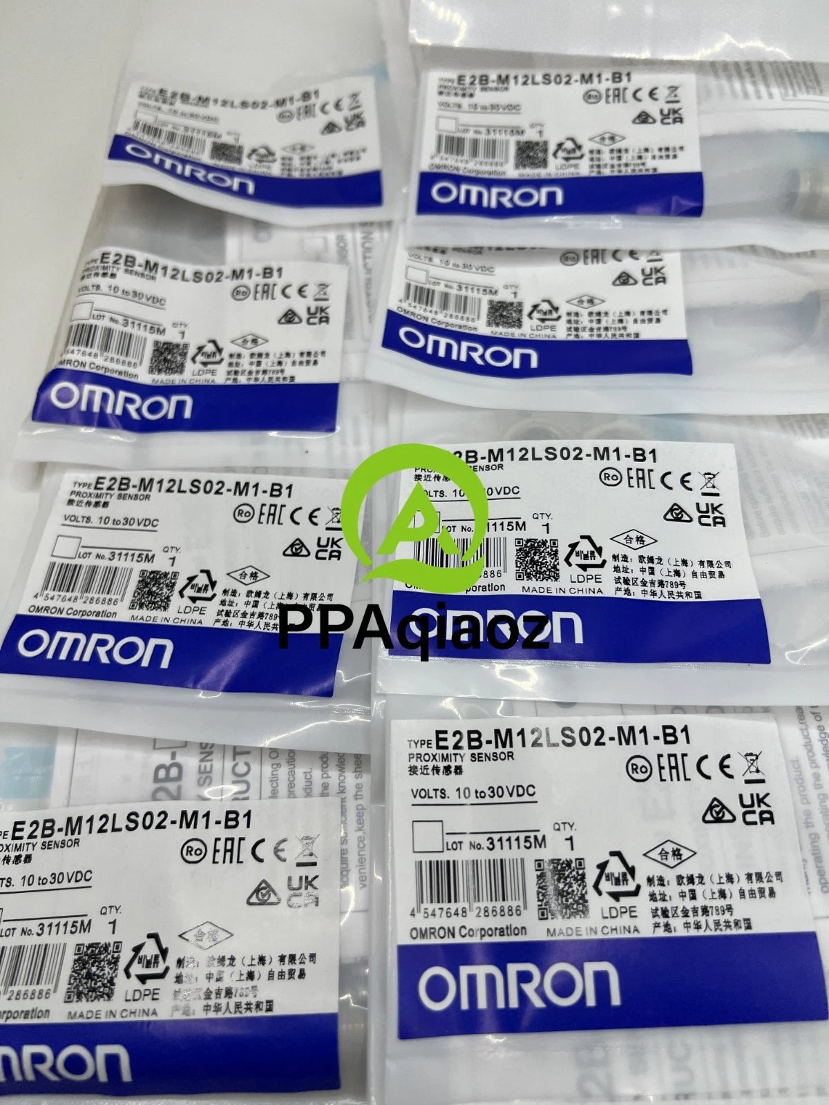 1PCS  For OMRON Proximity switch E2B-M12LS02-M1-B1 sensor #P