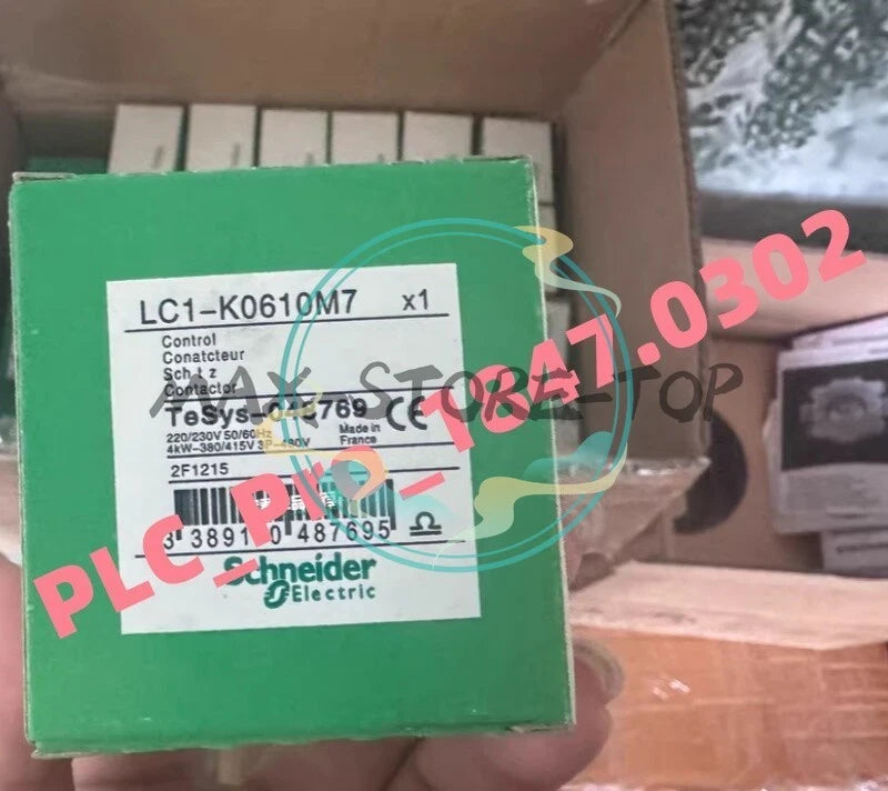 1PCS   Schneider LC1K0610M7 PLC Contactor 220-230VAC Fast delivery
