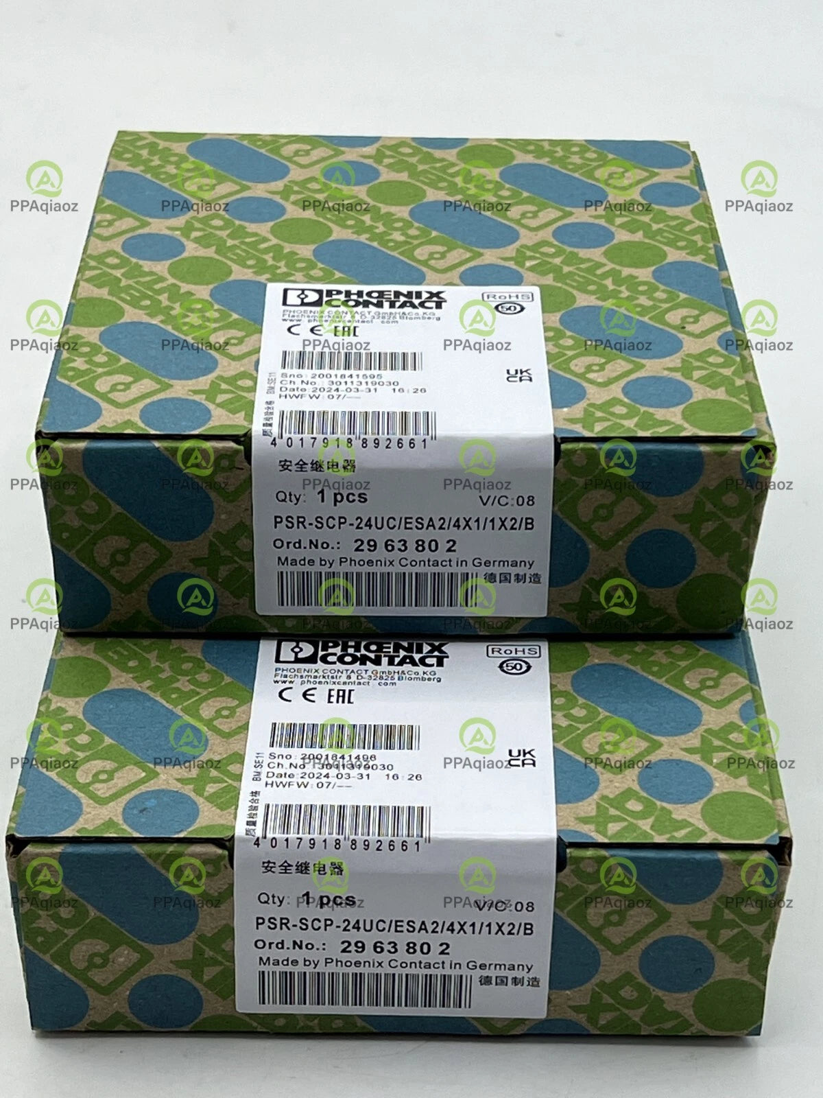1Pcs Phoenix Contact PSR-SCP-24UC/ESA2/4X1/1X2/B 2963802 Safety Relay Free #P
