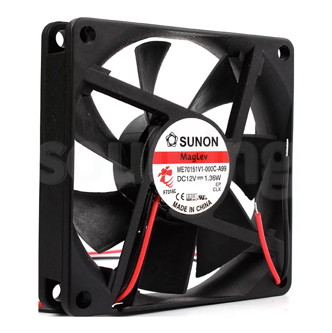 ME70151V1-000C-A99  SUNON 7015 70mm 7cm DC 12V 1.36W Case Fans