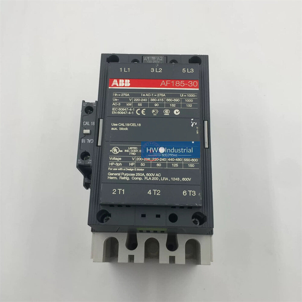 1/piece  ABB AC/DC contactor AF185-30-11 Coil Voltage 100-250V