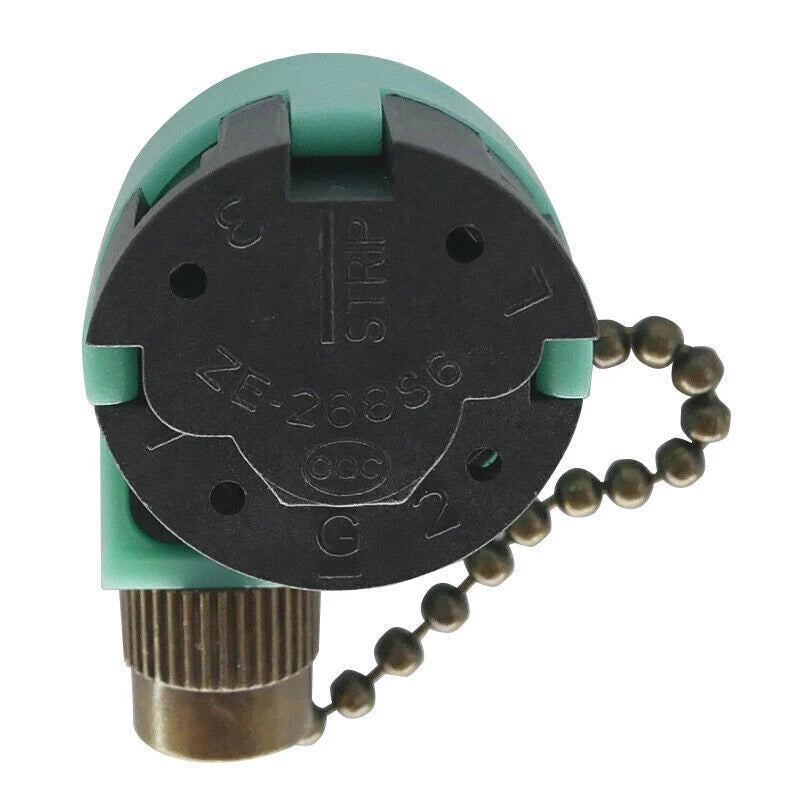 Zing Ear ZE-268S6 3speed Zipper Switch Speed Controller Pull Switch