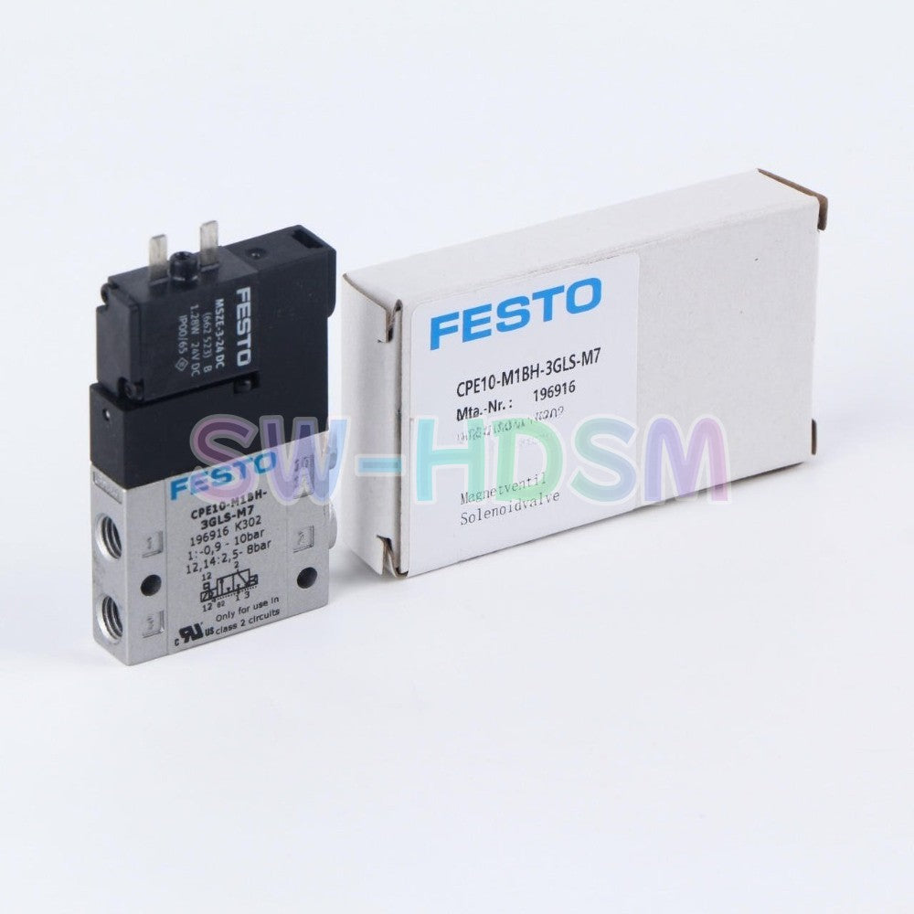1PCS  for FESTO CPE10-M1BH-3GLS-M7 196916 Solenoid Valve Freight Free