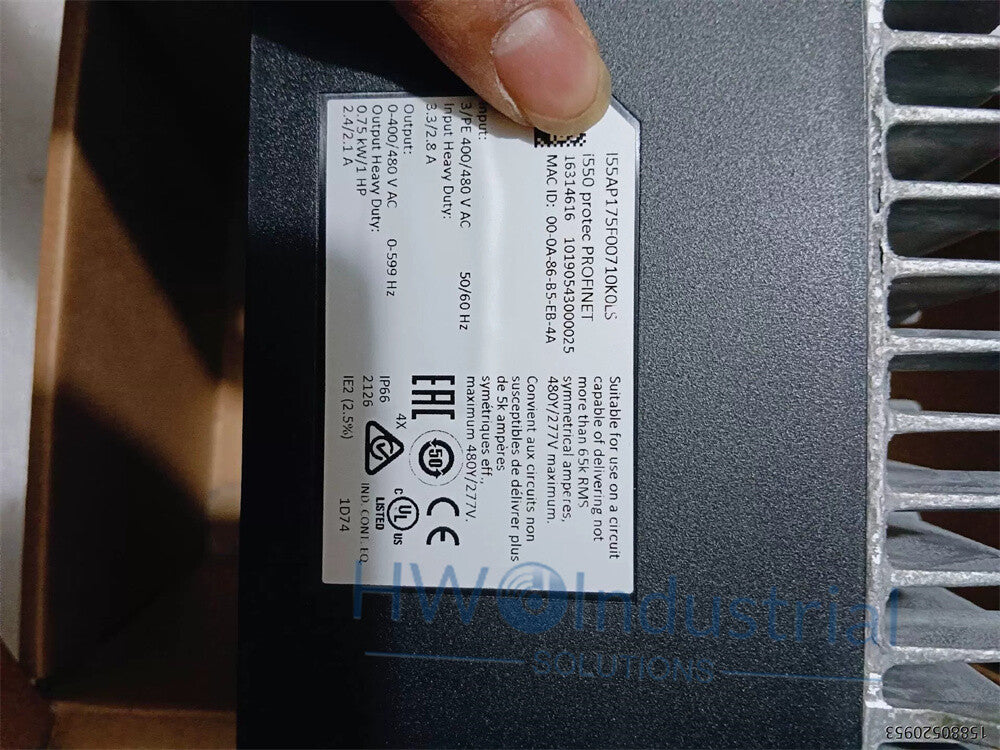1/Piece Lenze i550 Protect Inverter I55AP175F00710K0LS Three-phase 380V 0.75KW